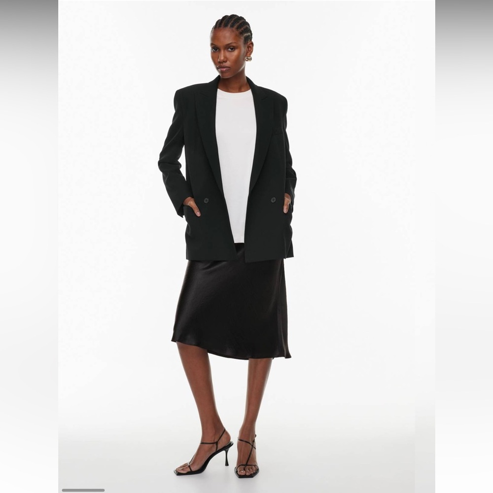 Aritzia Babaton Slip Midi Skirt